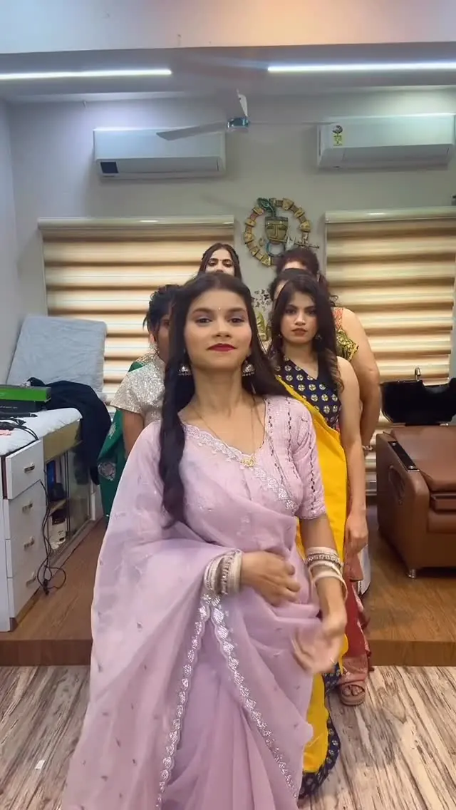 Festive transformation inside the salon with the team